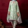 Printed - 3 Pc Linen Suit