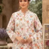 Printed - 3 Pc Slub Karandi Suit