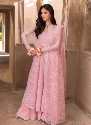 GULZAAR – 4PC CHIFFON, RAWSILK &ORGANZA WEDDING FESTIVE PRET