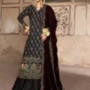 SAAZ – 3PC RAWSILK, VELVET & SILK LAWN WEDDING FESTIVE PRET