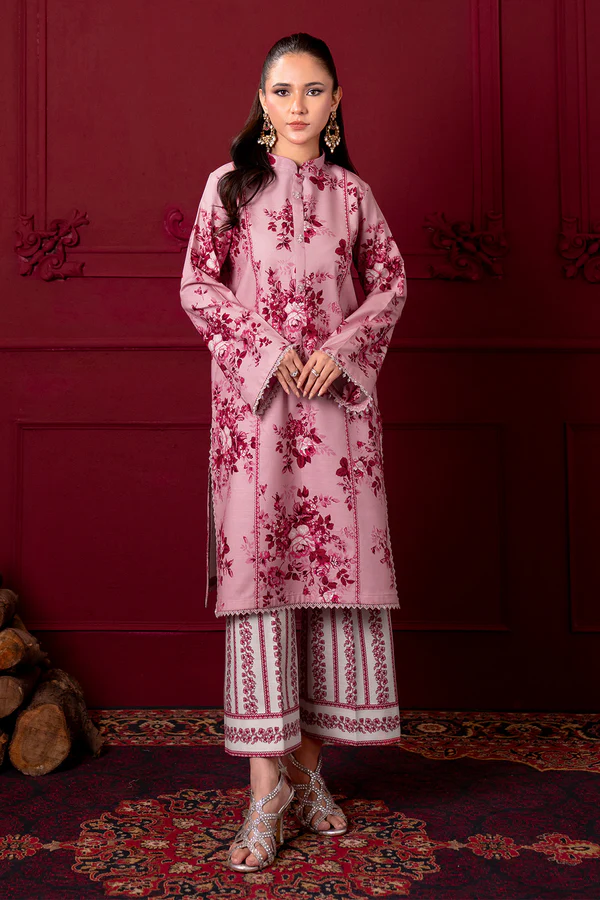 Printed - 2 Pc Karandi Suit