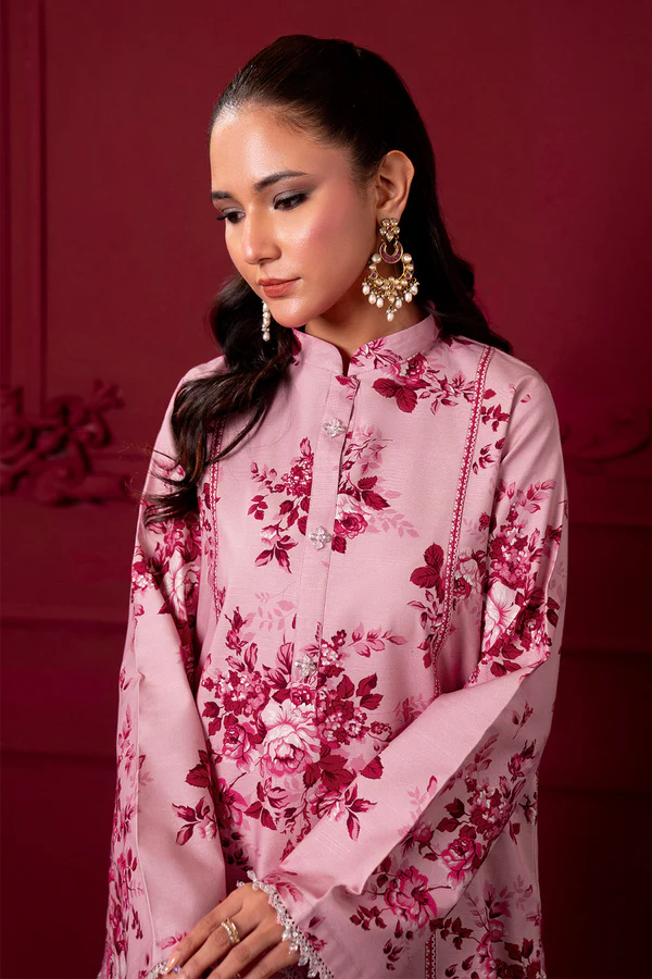 Printed - 2 Pc Karandi Suit - Image 4