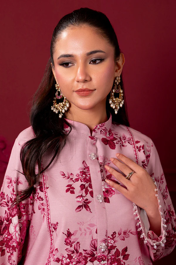 Printed - 2 Pc Karandi Suit - Image 5